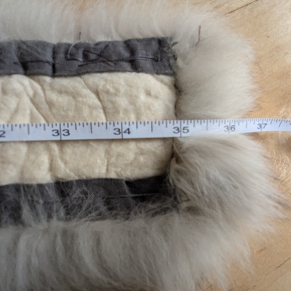 Vintage fox fur stole. - Picture 4 of 5